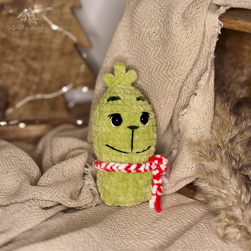 Zöld karácsonyi morcos