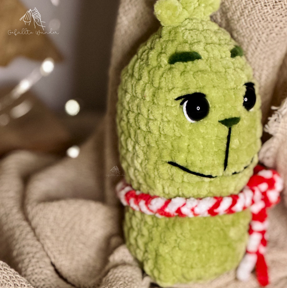 Zöld karácsonyi morcos
